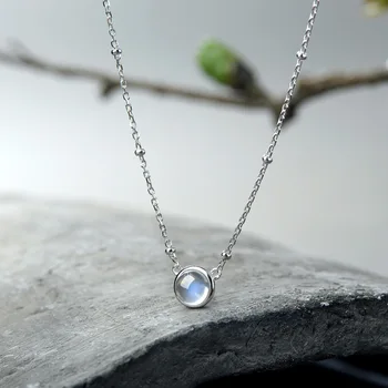 

pendant necklace s925 silver, Japanese, Korean, little pure and fresh and contracted chain jewelry silver collar bone