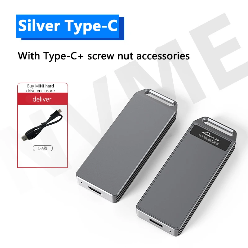 UTHAI M5 M.2 mobile hard disk box NVMe/NGFFto USB3.1 mini solid state hard disk box external