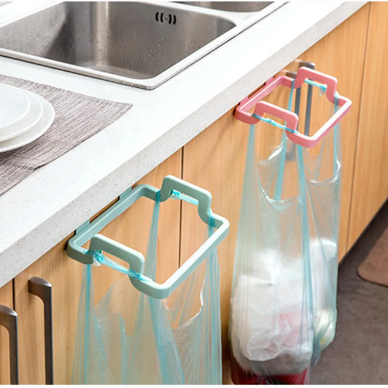 1pc Foldable Stainless Steel Rag Holder, Kitchen Countertop