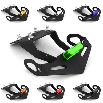 

Motorcycle Scooter Adjustable License Plate Bracket Holder Frame Number Plate For YAMAHA YZF-R15 v3 17-20