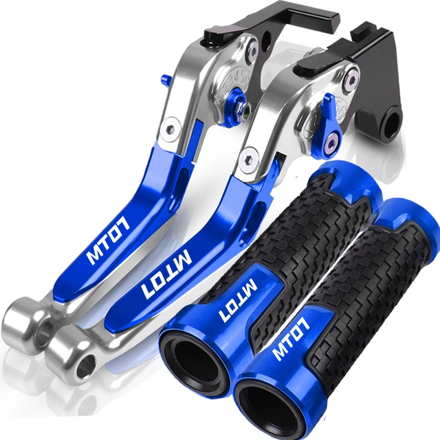 Motorcycle Accessories FOR YAMAHA MT07 MT 07 MT-07 2014 2015 2016 2017 2018 2019 2020 2021 Brake Clutch Levers Handlebar Grips MT07 2014-2020