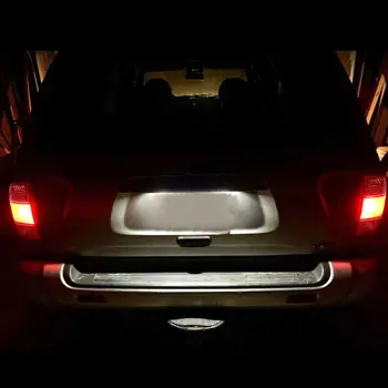 

4Pcs LED Number License Plate Tag Lights Lamps Truck SUV Trailer Van Car Exterior Lighting Accessories Lights