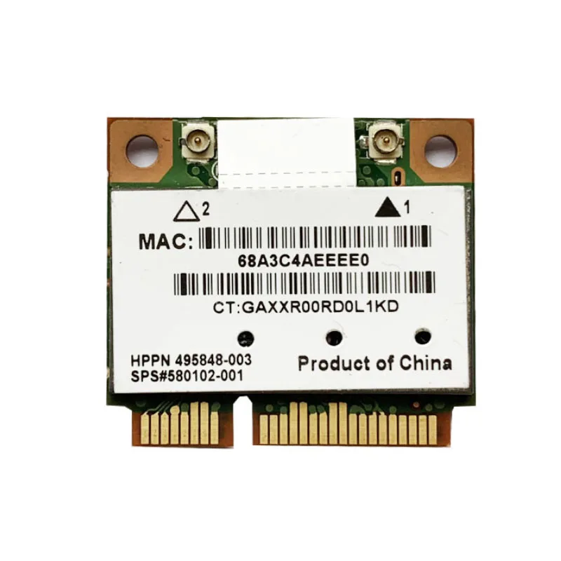 Беспроводная мини-карта N PCIe Atheros серия AR9280 DV7 300Mpbs 802.11a/b/g/n двойная 2 4/5 ГГц 2x2 MIMO |