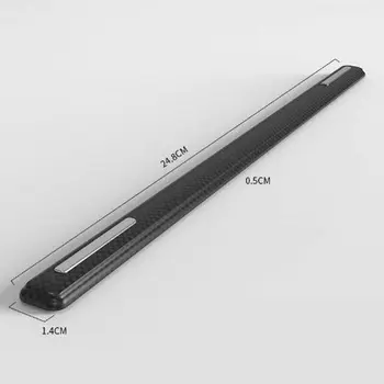 

4pcs Car Corner Guard Car Accessories Bumper Corner Guard Cover Protector Sticker 25cmx1.4cm Universal