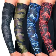 Спортивные рукава, впитывающие, дышащие, 1 шт., тянущие мышцы, спортсмены, баскетбольные, вентиляционные, теплые Рукава, для гольфа