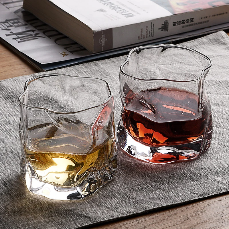 Japanese Handmade Whiskey Glass, Heat-Resistant Juice Cup, Liquor XO Whisky Crystal Wine Glass, Cognac Brandy Snifter