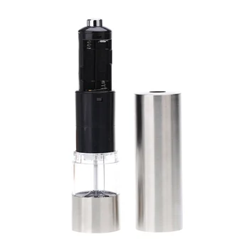 

New Stainless Pepper Grinder Muller Mill Portable Electric Pepper Grinder Muller Mill Kitchen Accessories Seasoning Grinding Too