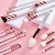 Jessup Makeup brushes set 6-25pcs Pearl White / Rose Gold Professional Make up brush Natural hair Foundation Powder Blushes