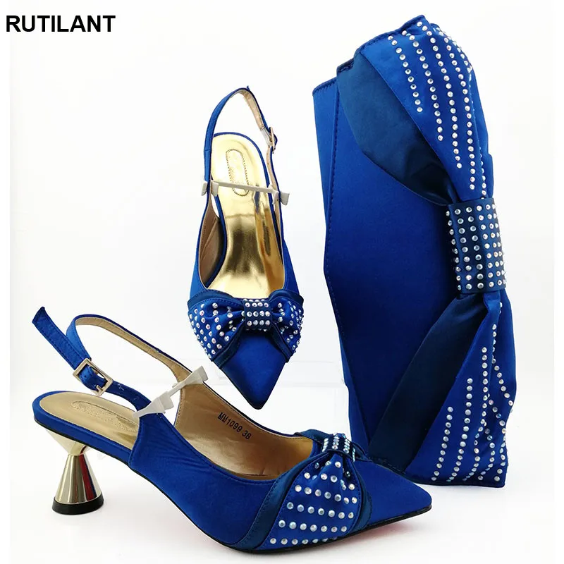 

Fashion Ladies Shoes with Matching Bags Set Nigeria Bag and Shoe Set Shoe and Bag for Nigeria Party Matching Shoes and Bag Set
