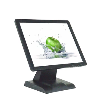 

desktop computer display monitor with 5 wire resistive touch screen
