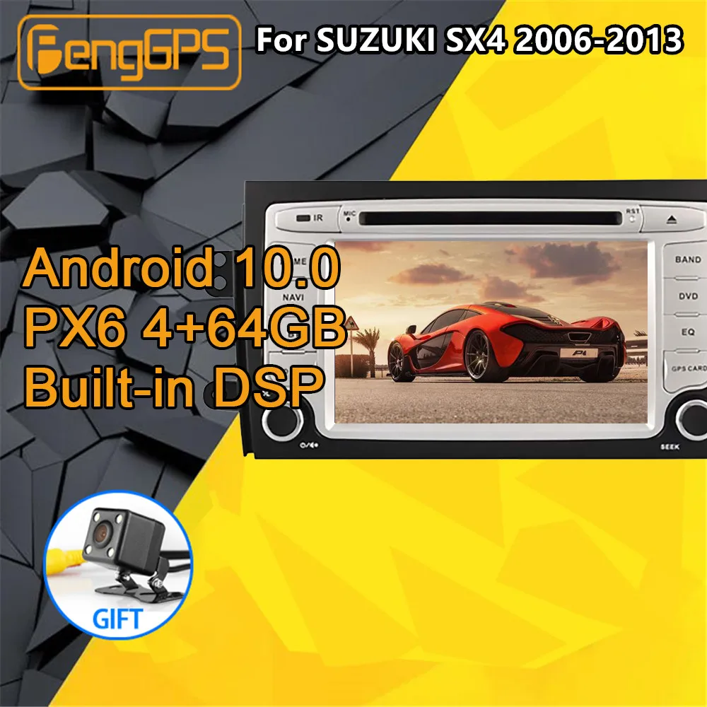Для SUZUKI SX4 Android радио мультимедиа 2006 2007 2008 2013 GPS навигация головное устройство