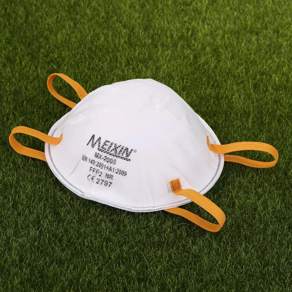 

10/20/50pcs Anti-dust Facial Protective Non-woven Mouth Nose Cover Safety Breathable Head-mounted Mask FFP2 European Standard