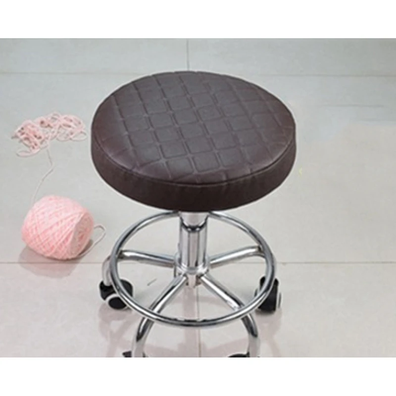 Чехол для стула круглый клетчатый 5 цветов|chair cover|stool coverstool seat covers |