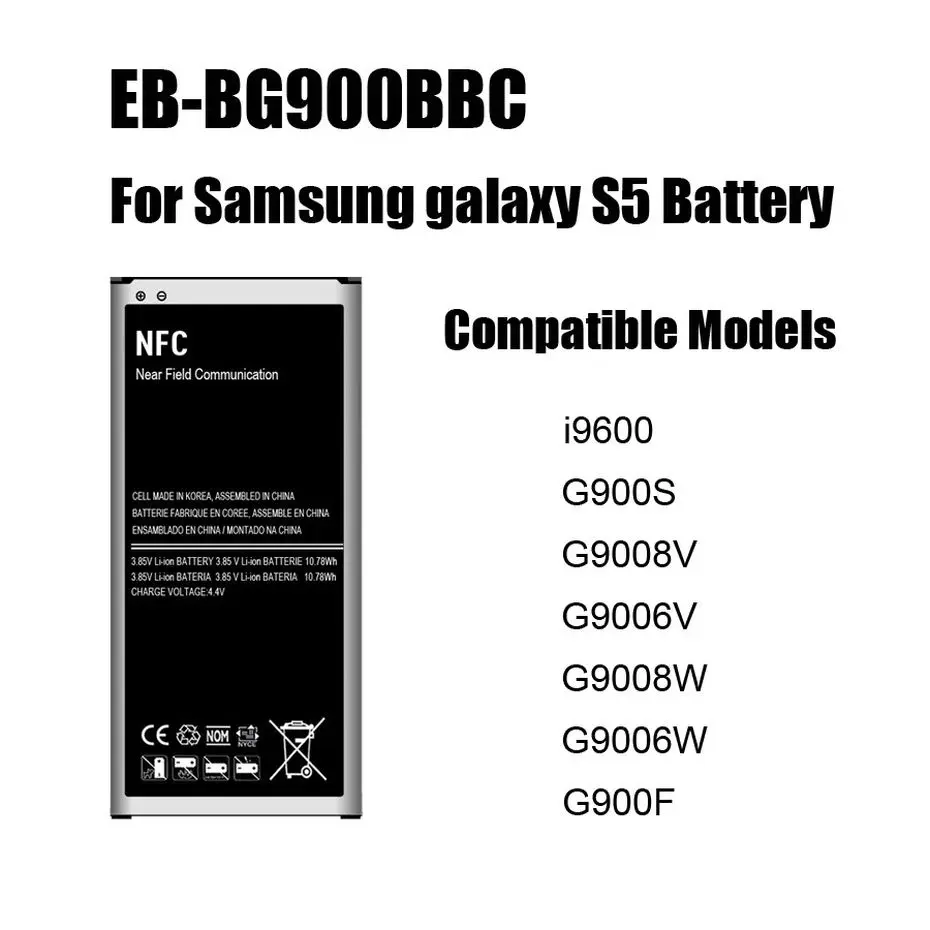PINZHENG Батарея для samsung Galaxy S4 S5 S6 Note 3 Note 4 Батарея B800BE B600BC EB-BN910BBE EB-BG900BBC EB-BG920ABE батареи
