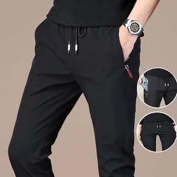 Pantalones Harajuku para hombre, chándal de cintura elástica, ropa deportiva informal para correr, primavera y verano, 2022 4