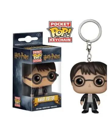 Harry Potter Funko Pop Pocket Гарри Поттер брелок Гермиона Грейнджер Лорд Волдеморт Добби Фигурки игрушки - Цвет: Harry Potter