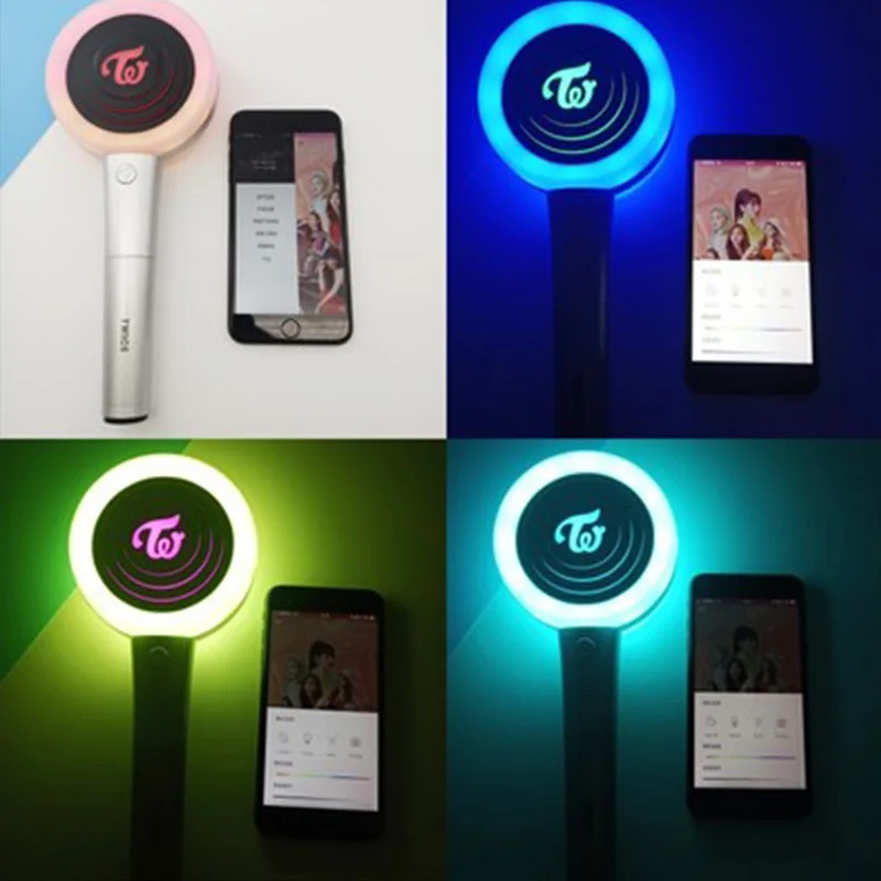 KPOP Twice MOMO MINA SANA подключаемое приложение Bluetooth управление изменение цвета альбом Необычные конфеты форма светильник Stick чувствовать себя особенным