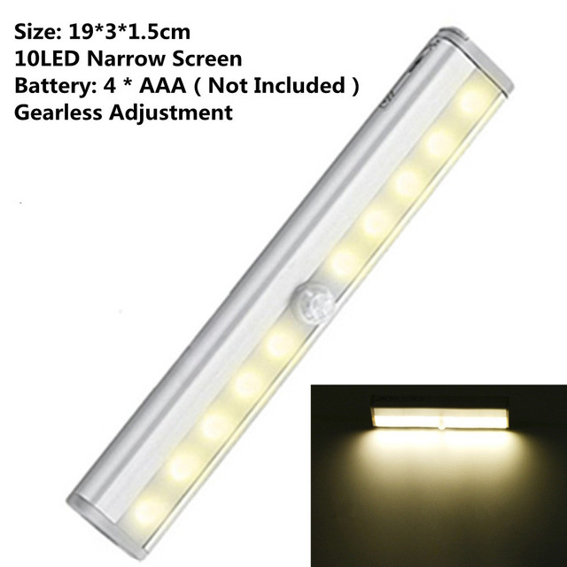 Sensor Wireless LED Lighting for Cabinets Light Detector Wall Decorative Lamp Staircase Closet Room Aisle Lighting