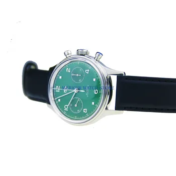 

Red Star Mechanical Chronograph For Seagull 1963 ST1901 Movement Mens Pilot Watch Flieger B-UHR Handwinding Military Panda Blue