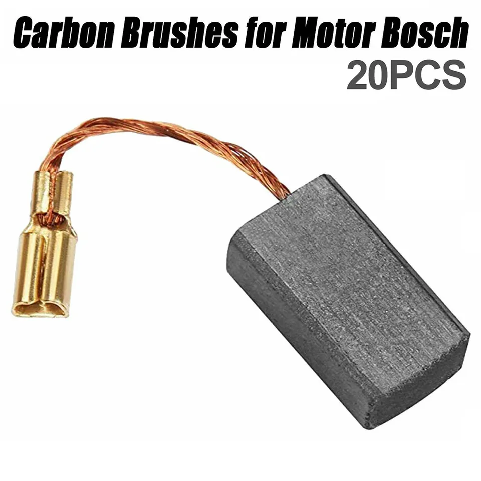 Carbon Brushes Carbon Pencils, 20Pcs Replaceable Great Conductive Carbon Brush For Electric Motor Drill 100 5 * 8 * 16mm For Electric Motor Drill