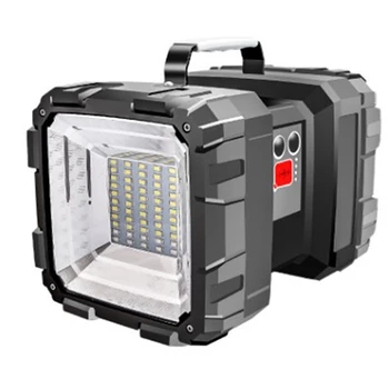 

New Outdoor Charging Work Light Wild Fishing Night Fishing Light Glare Searchlight 500 Meters Flashlight Outdoor Emergency Light