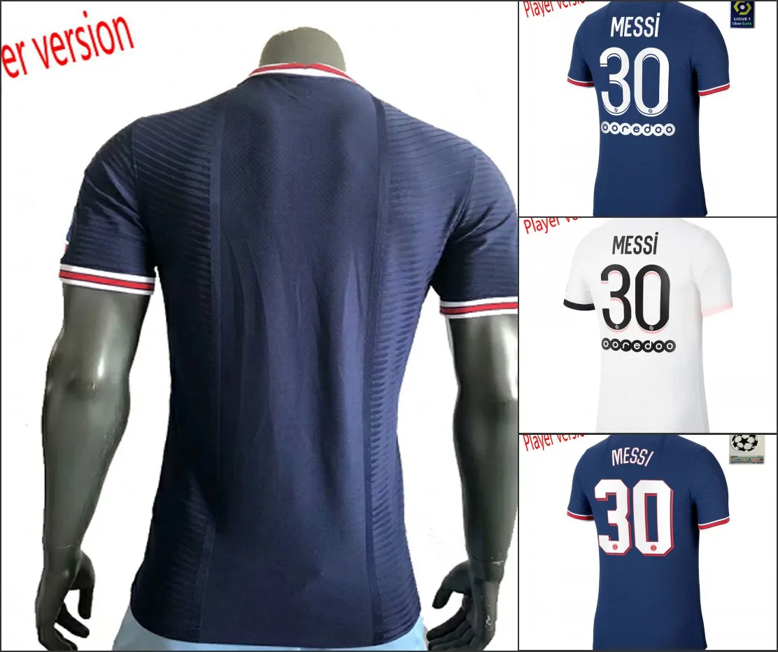 Игровая версия 2021 2022 psg Джерси kean sergio ramos camisas de futebol masculino |