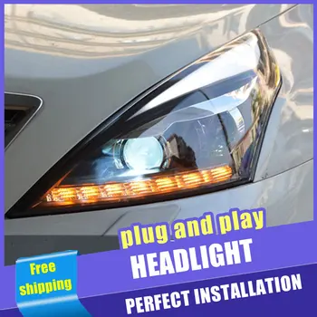 

Car style LED headlights for Nissan TEANA 2008-2012 for TEANA Head lamp LED dual beam H7 Xenon Bi-Xenon lens
