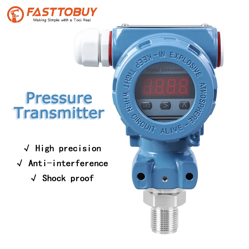 6Bar/0.6MPa Pressure Transmitter 2088Type High Precision Digital
