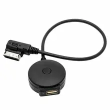 Кабели, адаптеры и розетки Aux Bluetooth аудио кабель 6Pin для Audi A4L A5 A6L A8L Q7 Q5 ami MMI/2G Интерфейс 19May13