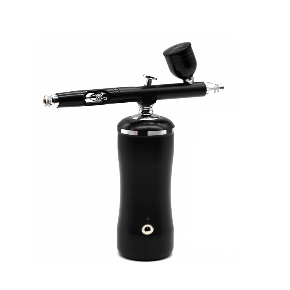 New Design Hot Sell Very Convenient Cordless Barbers Makeup Nail Beauty Cake Airbrush Compressor Kit