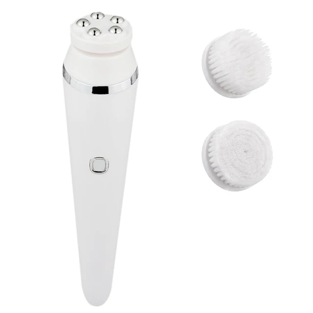 3 in 1 Face Electric Brush Deep Pore Clear Face Wash Machine Makeup Remove Facial Massager Facial Cleansing Brush 1