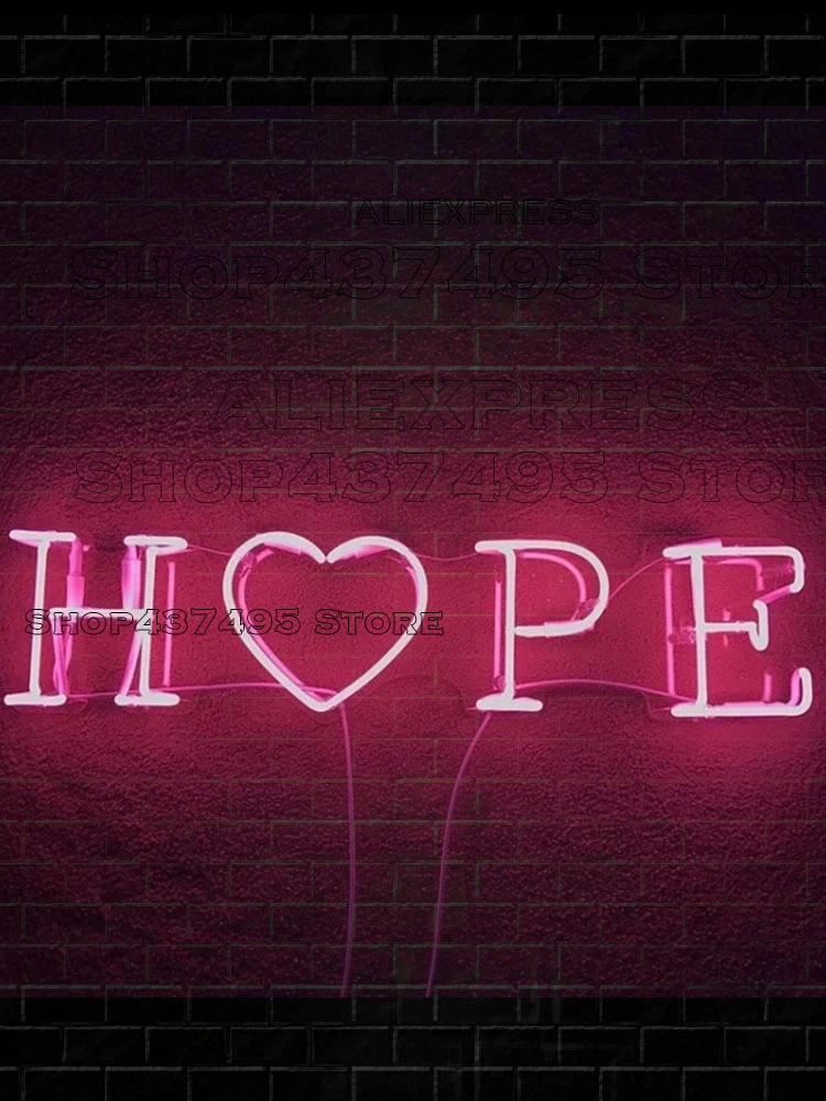 berharap surat cinta neon lampu neon lampu letrero led custom lampu neon sign untuk kamar luces kopi cahaya letrero ip neon lampu