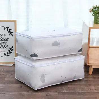 

Waterproof Dampproof Portable Clothes Storage Bag Organizer Folding Closet Organizer For Pillow Blanket Quilt Bag storage
