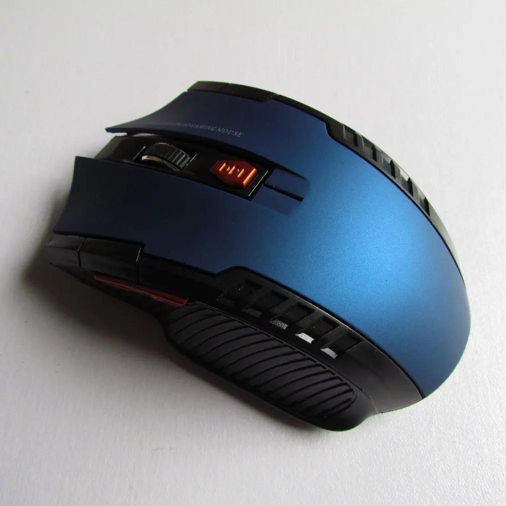 2,4 ГГц Беспроводная USB игровая мышь с 6 кнопками прочная 113 оптическая компьютерная мышь эргономичные мыши для ноутбука для ПК геймера