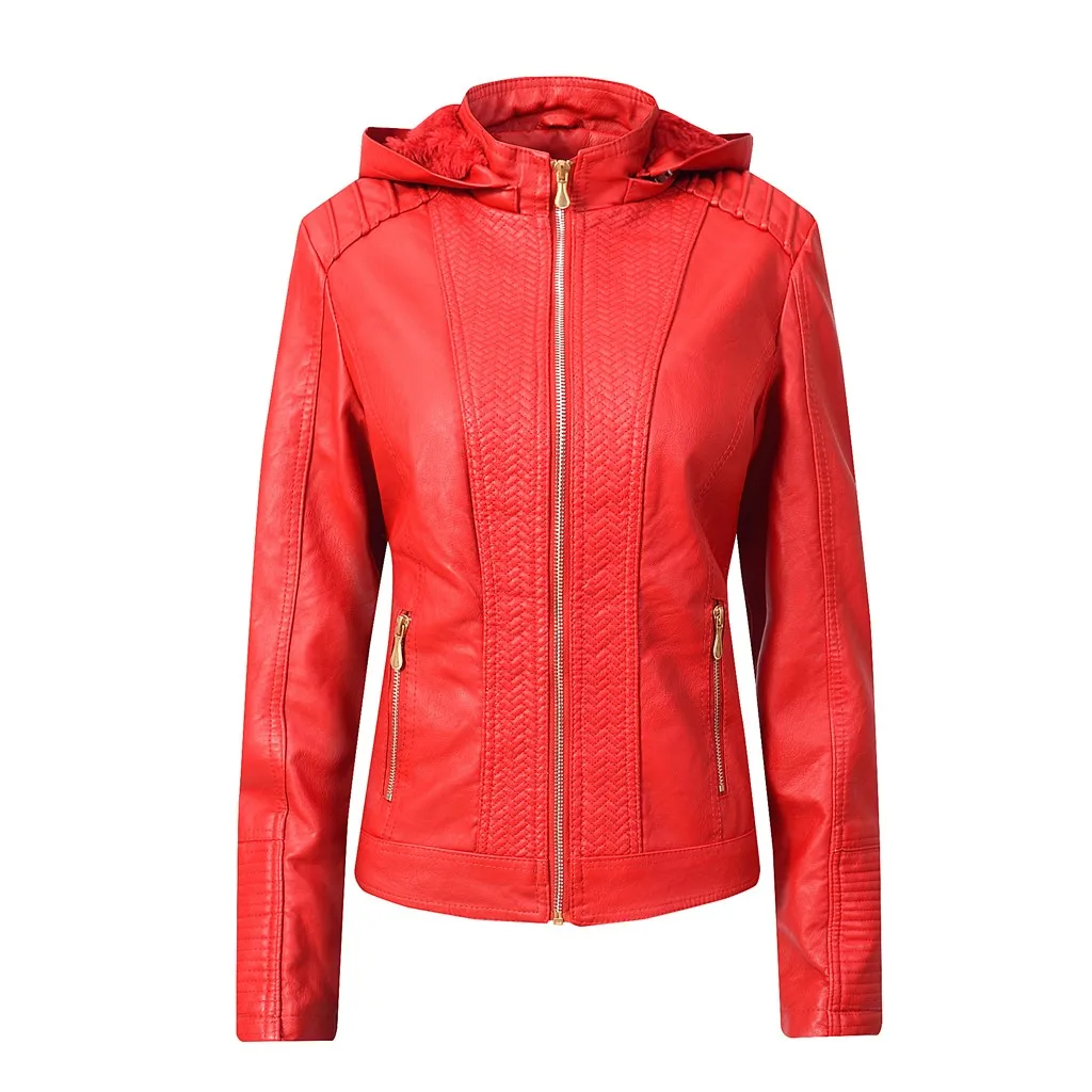 Женская куртка kurtka damski veste femme, осенняя Женская куртка с бархатной молнией, женское мотоциклетное кожаное пальто, женское манто, femme casaco