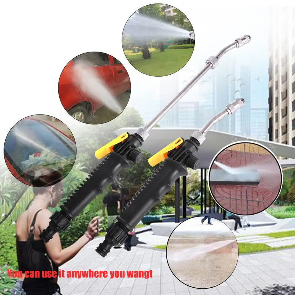 

EverChic 65CM Car High Pressure Water Gun Jet Garden Washer Hose Wand Nozzle Sprayer Watering Spray Sprinkler Cleaning Tool