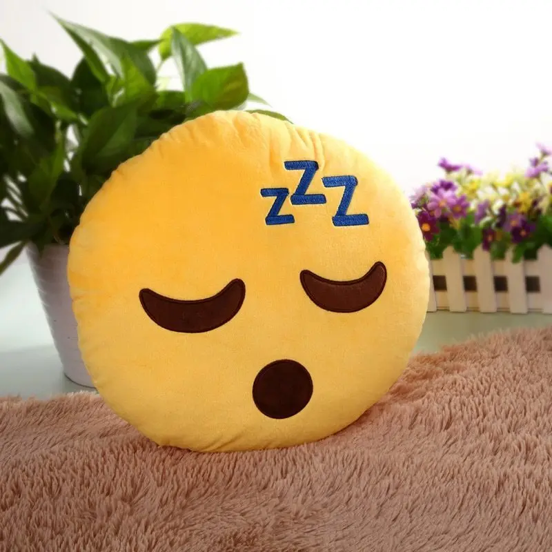 Pillow emoji zzz (emoji sleeping/sleep, 28 cm)