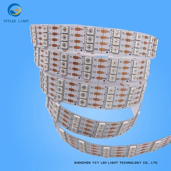 

144 Leds/m 5V Ws2813 SK9822 Apa102 Dual Signal Individual Addressable 5050 smd Neopixel Rgb Projects Led Strip