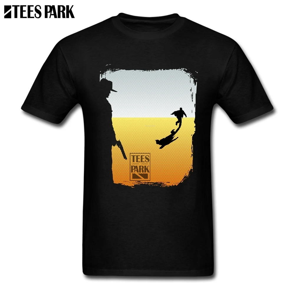 2020 The Dark Tower Gunslinger Mens White T-Shirts Men Cotton Short Sleeve T Shirts Newest Teenage Fresh Design Shirt | Мужская одежда