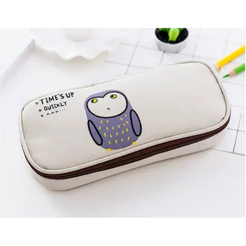 

New pencil case student stationery Simple morning good party pencil case Multi-function pen box flip pencil case custom
