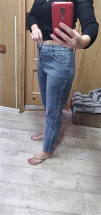 Winter Girls Jeans Women Soft High Waist Women'S Trousers Denim Loose Streetwear Woman Pants Femme Pantalon Mujer Thick Velvet