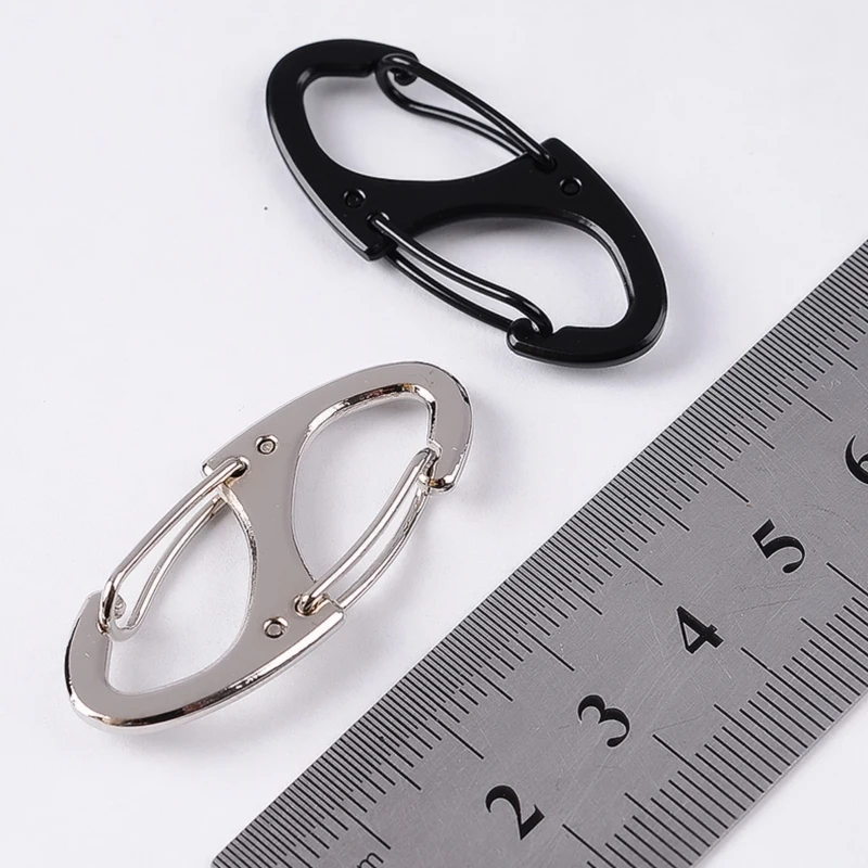 Оптовая продажа новый мини пружинный рюкзак застежки альпинистские карабины и DIY