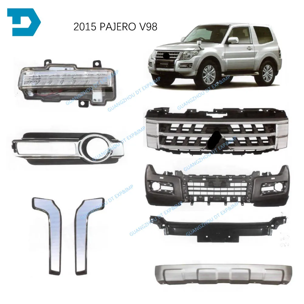 6400g121 новый для pajero v97 противотуманная фара крышка montero v93 v95 2015 2018 Новый v98 v87