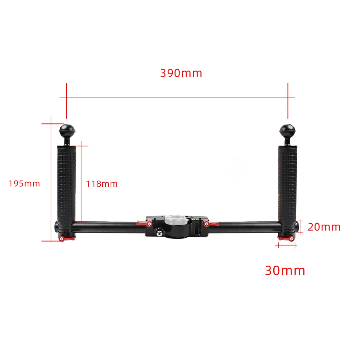 Кронштейн ручной комплект для руля с двойной ручкой Zhiyun Crane 2 Plus шарнирный