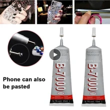 1PC adhesivo fuerte B7000 actualización Multi-función Diy Super B7000 Shell Rhinestone impermeable Super pegamento 15ml/25ml Universal