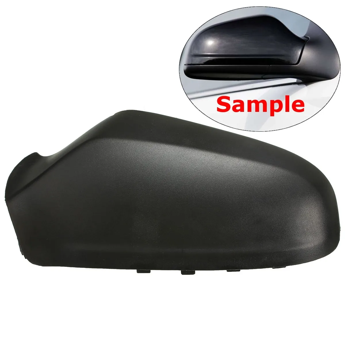 

Door Wing Mirror Left/Right Side Cover Casing Cap Black for VAUXHALL ASTRA H Mk5 2004-2009