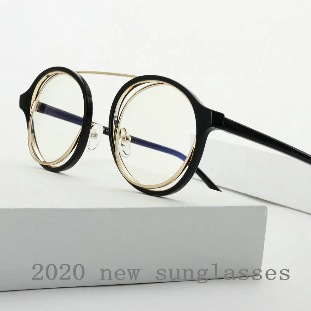 Модные очки для чтения по рецепту, очки для близорукости, оправа для очков, ультралегкие круглые очки для мужчин и женщин, модные оптические круглые очки для компьютера NX