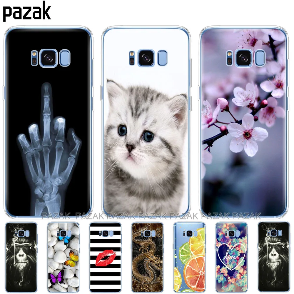 Cassa Del Telefono Del Silicone Per Samsung Galaxy S8/S8 Più Casi Della Copertura Per Samsung S8/S8 Più Coperture Del Telefono Nuovo Design