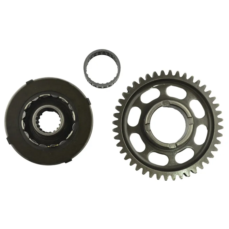 Motorcycle Starter Clutch Gear Assy Bearing Flange For Suzuki GSR600 GSX-R600 GSR750 GSX-R750 GSX-R1000 Motorcycle Starter Clutch Gear Assy Bearing Flange For Suzuki GSR600 GSX-R600 GSR750 GSX-R750 GSX-R1000
