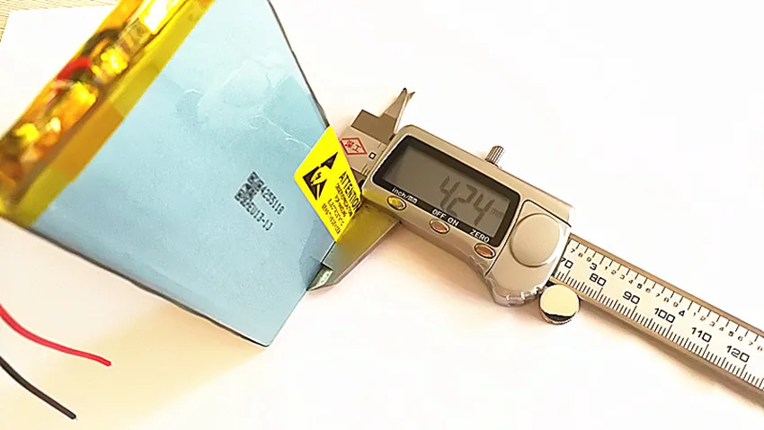 3,7 V, 3000 mAH, 4255118 PLIB(полимерный литий-ионный аккумулятор) литий-ионный аккумулятор для планшетных ПК, gps, mp3, mp4, сотового телефона, speake